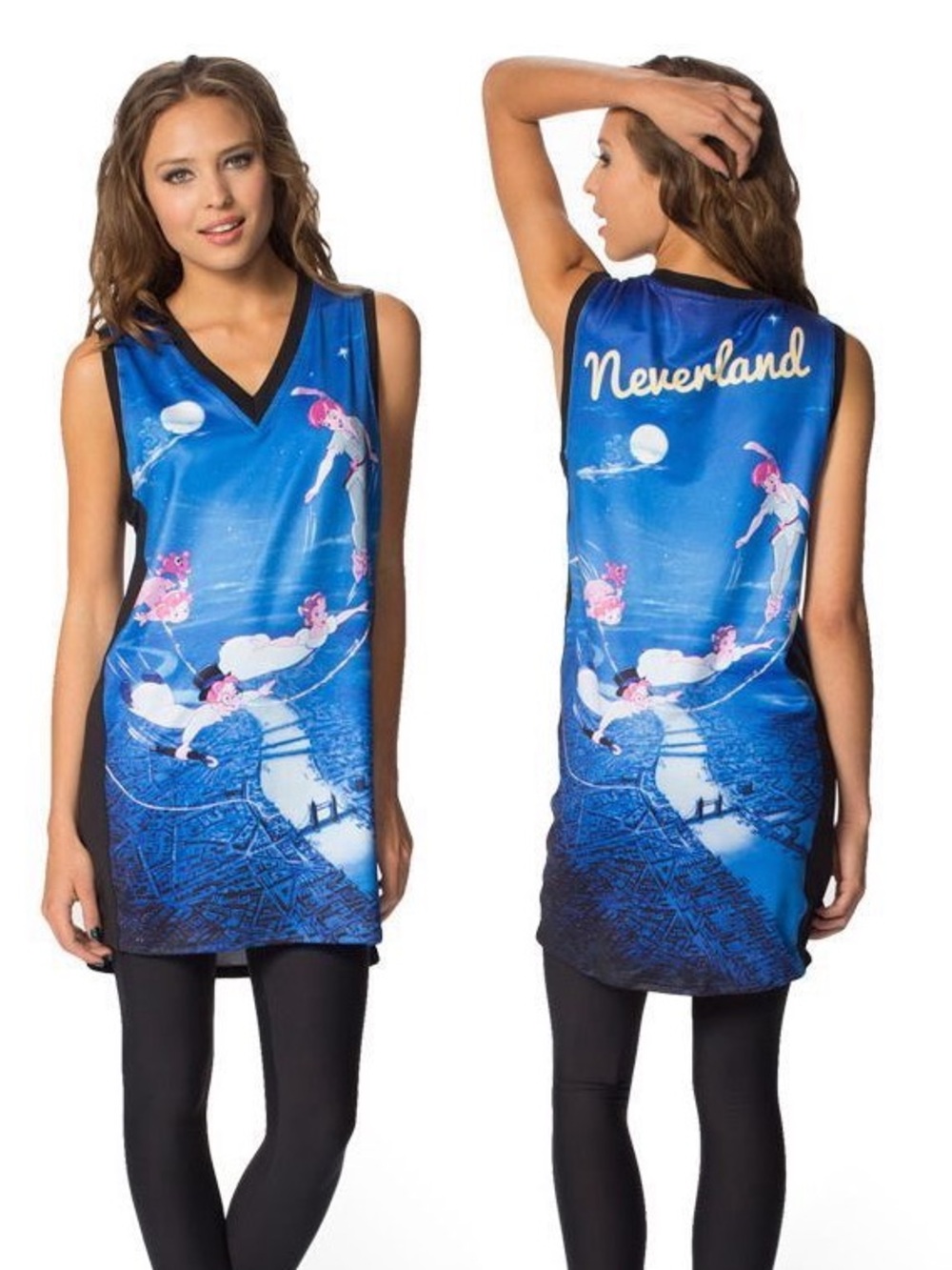 Blackmilk Peter Pan V-Neck Jersey